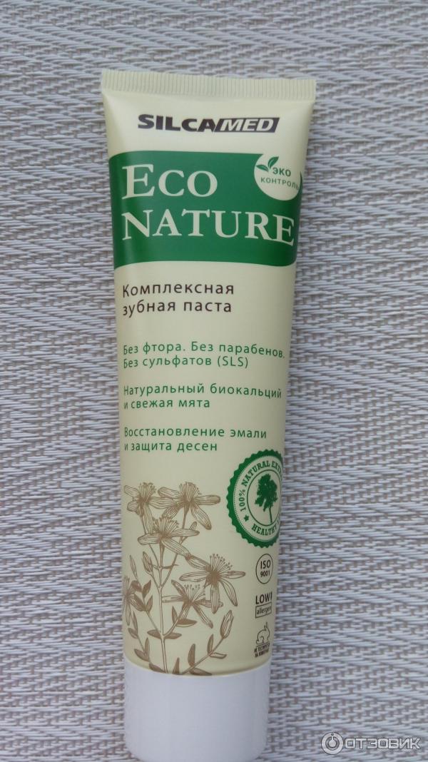 Зубная паста Silka med Eco Nature фото