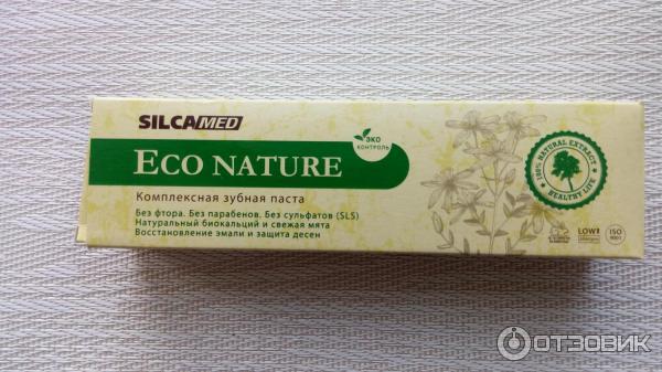 Зубная паста Silka med Eco Nature фото