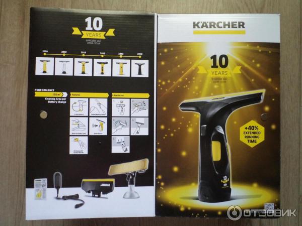 Стеклоочиститель Karcher WV2 Premium фото