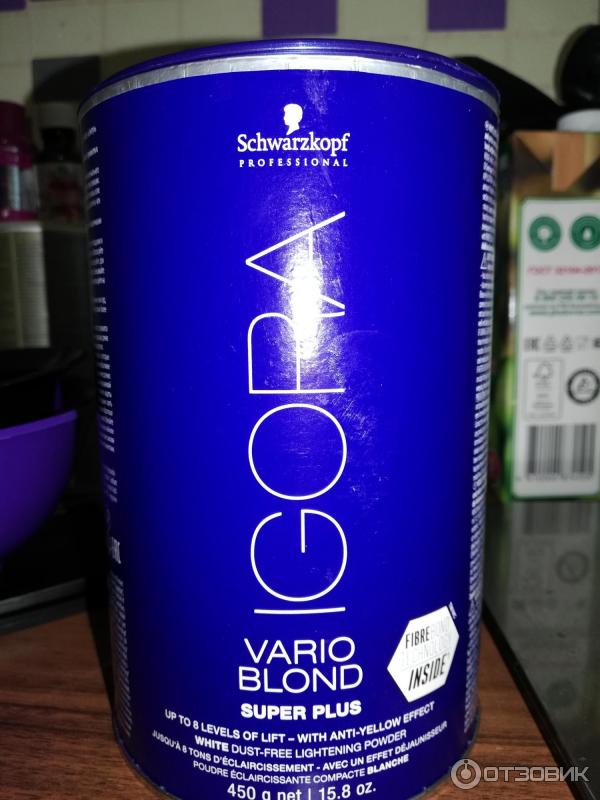 Schwarzkopf Igora Vario Blond Plus Осветляющий порошок, гр