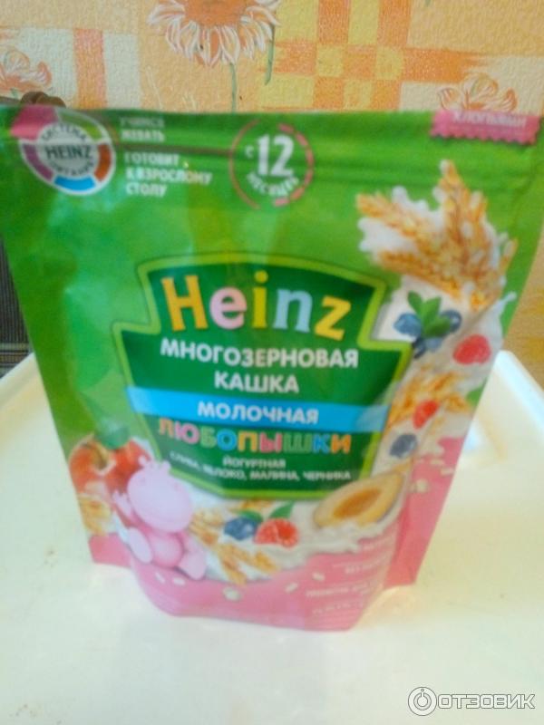 Каша Heinz многозерновая йогуртная Любопышки фото