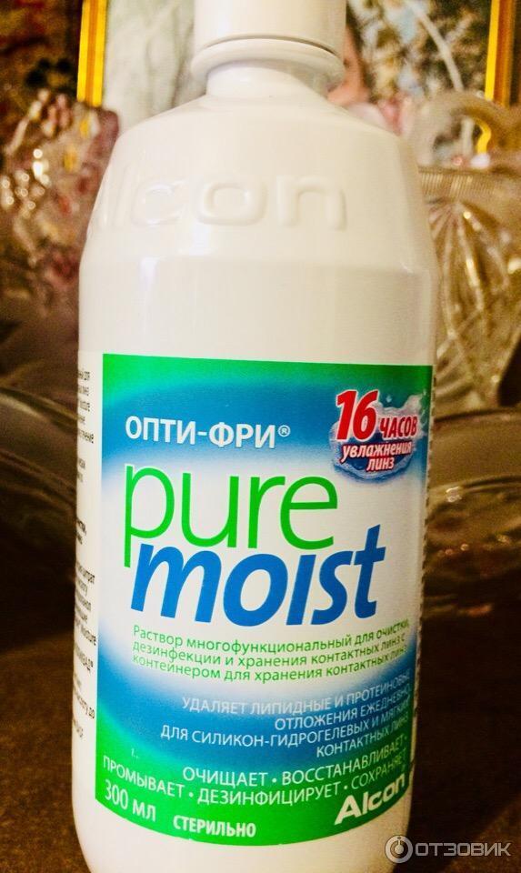 Раствор для линз Alcon Опти Фри pure moist фото