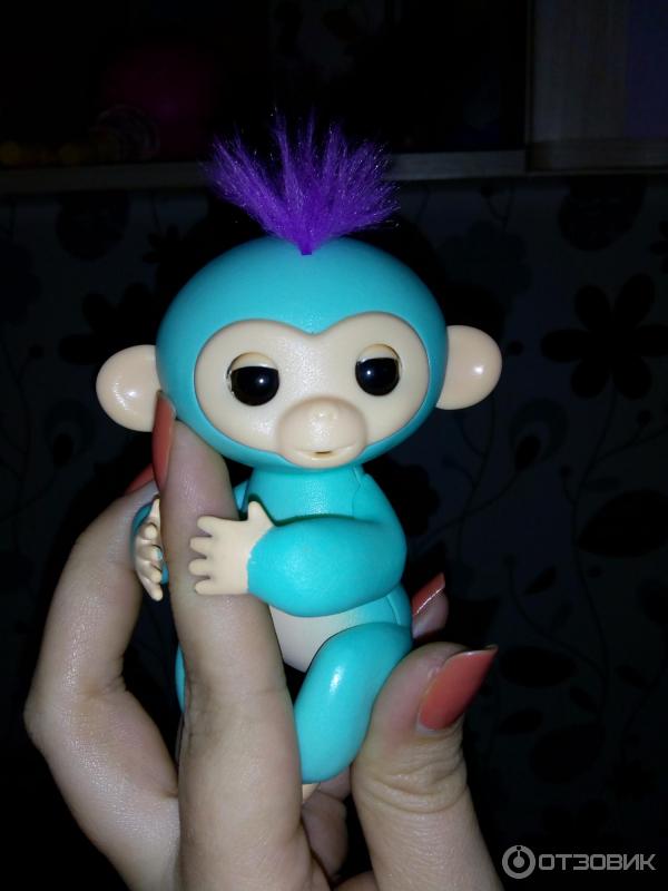 Интерактивная игрушка Fingerlings Happy Monkey фото