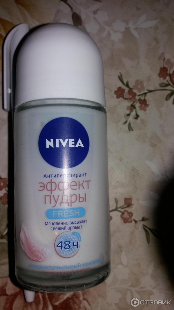 Шариковый дезодорант-антиперспирант Nivea Эффект пудры фото