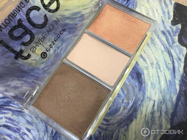 Палетка для скульптурирования лица Shape Your Face Contouring Palette от Essence фото