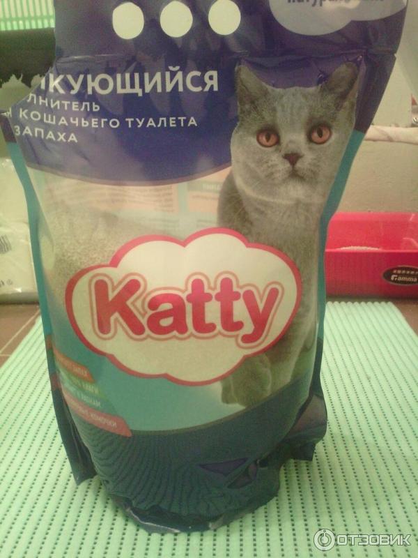 Catty наполнитель для кошачьего туалета комкующийся