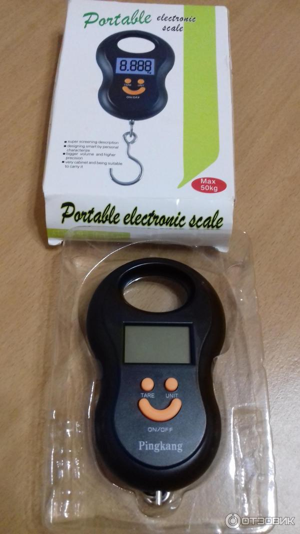 Весы электронные WeiHeng Portable Electronic Scale фото