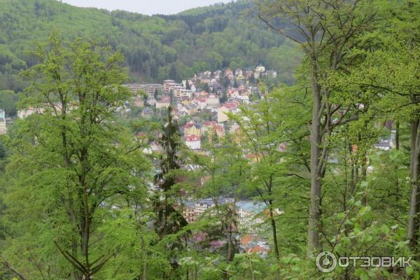 Фуникулер и обзорная вышка Диана (Чехия, Карловы Вары) фото