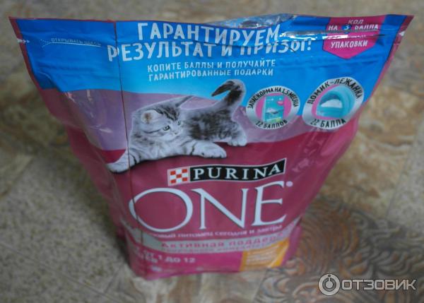 Корм для котят от 1 до 12 месяцев Purina One с курицей