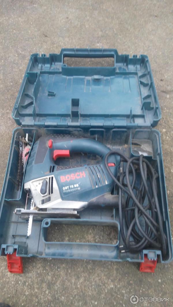 Отзыв о Электролобзик Bosch GST 75 BE Professional Служит уже давно