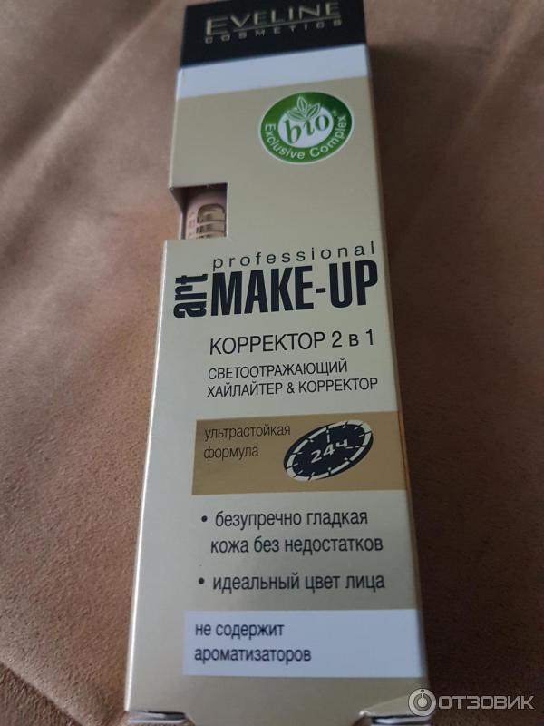 Корректор Eveline Professional Art Make-Up Concealer 2 in 1 фото