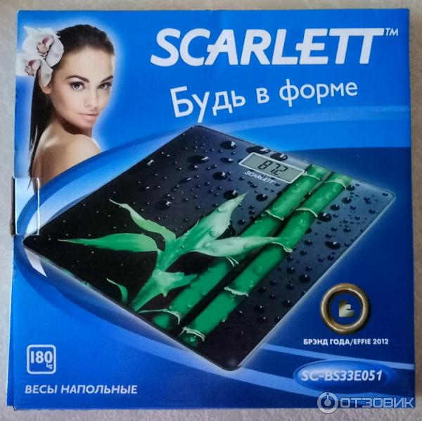 Весы напольные SCARLETT