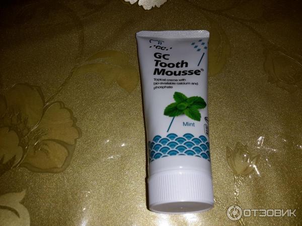 Профессиональный стоматологический крем GC Tooth Mousse фото