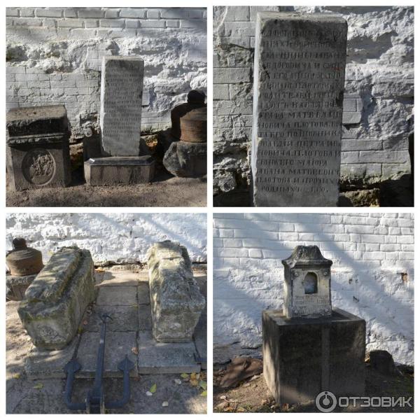 Подворье Ефремовых надгробия с родового кладбища