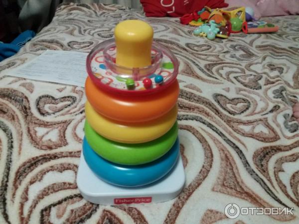 Пирамидка Fisher Price Развивающая классическая фото