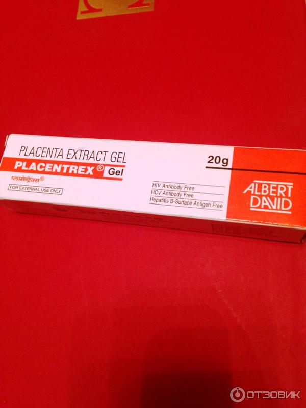 Placenta extract Gel отзывы.