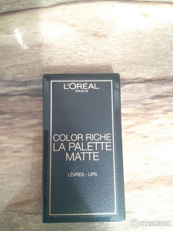 Палетка для губ L'Oreal Colour Riche Lip Palette фото