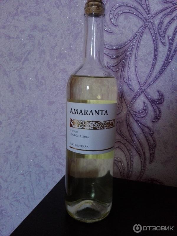 Вино белое сухое Amaranta Verdejo фото