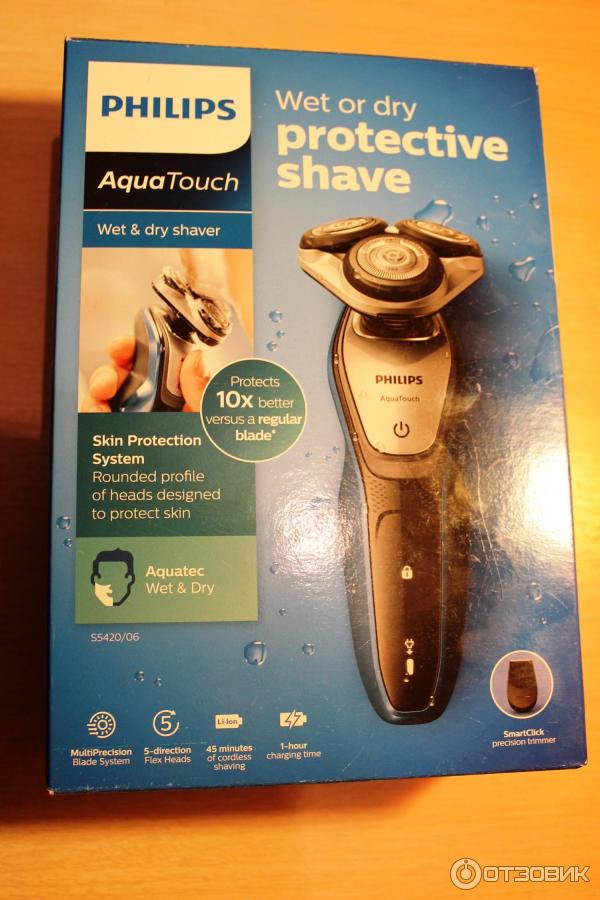 Отзыв о Электробритва Philips AquaTouch S5420/06 | Просто хорошая ...