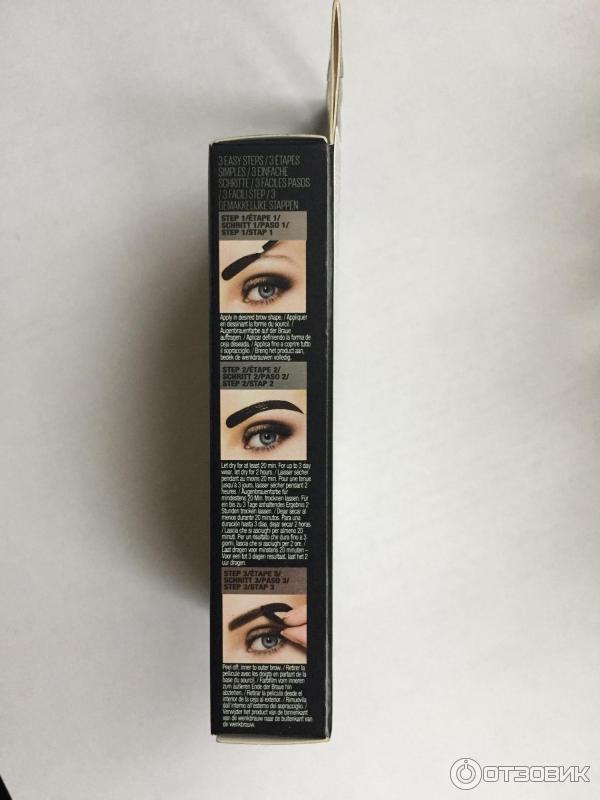 Тинт для бровей Maybelline tattoo brow фото