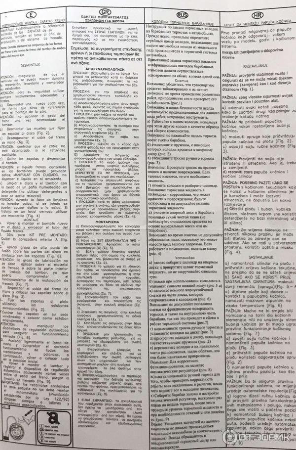 Отзыв о Тормозные колодки Patron | Тормозим дёшево, или Китай во всей ...