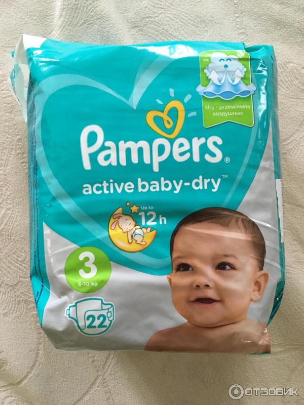 Подгузники Pampers Active Baby-Dry фото