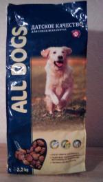 Корм для собак All dogs фото