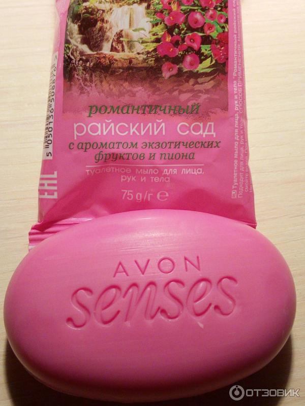 Туалетное мыло для лица, рук и тела Avon Senses фото