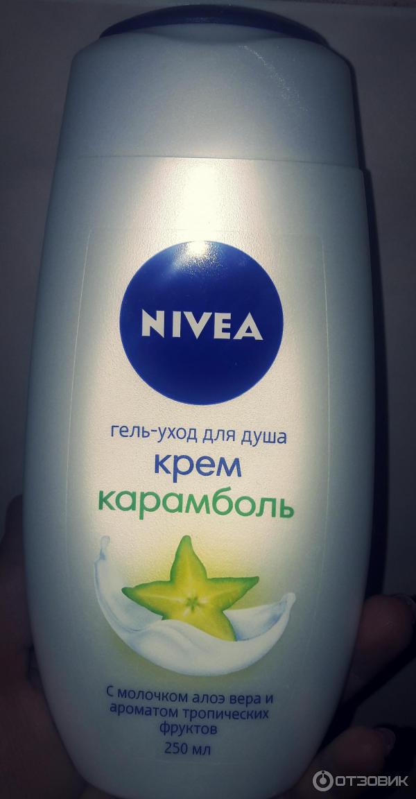 Гель-уход для душа Nivea Крем Карамболь фото