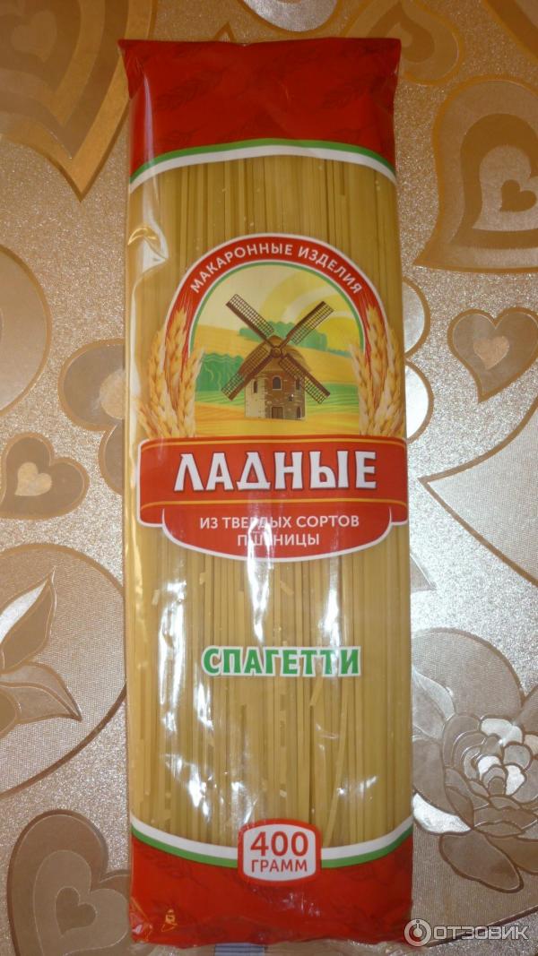 Макаронные изделия Ладные Спагетти фото