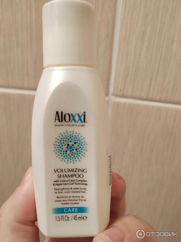 Шампунь Aloxxi volumizing