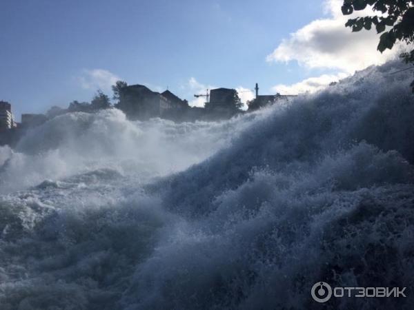 Рейнский водопад (Швейцария) фото