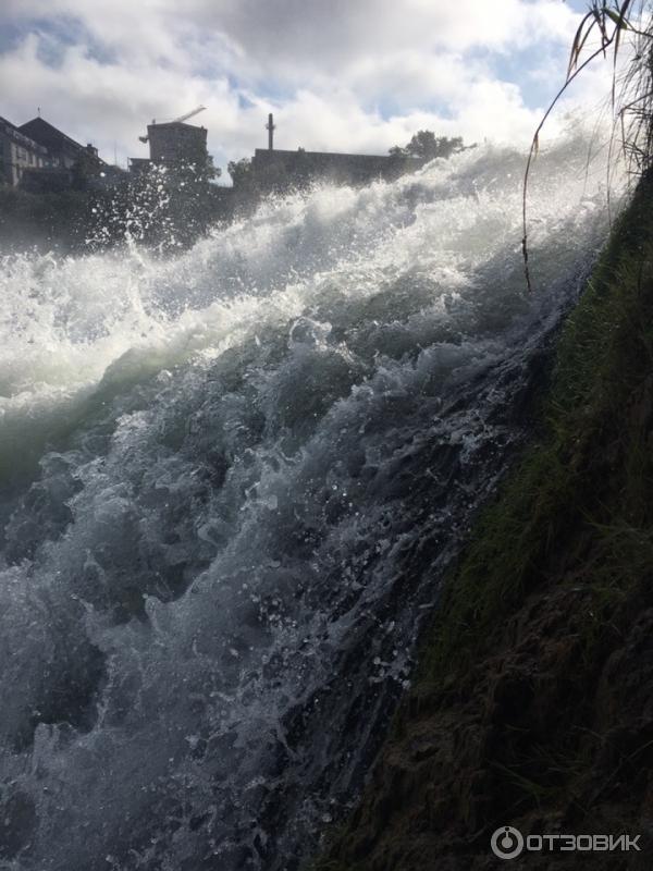 Рейнский водопад (Швейцария) фото