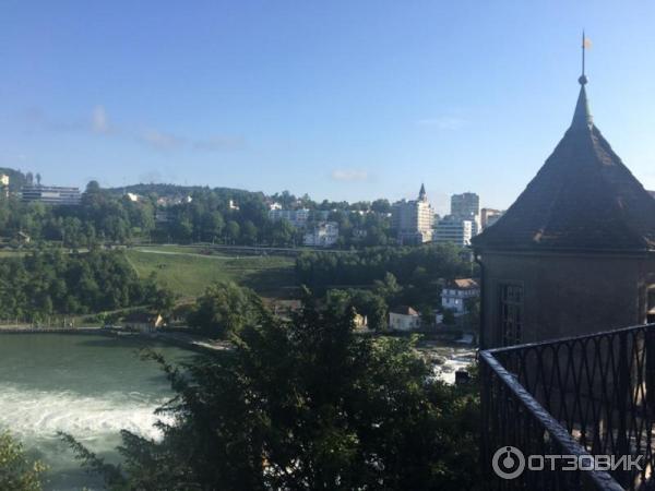 Рейнский водопад (Швейцария) фото