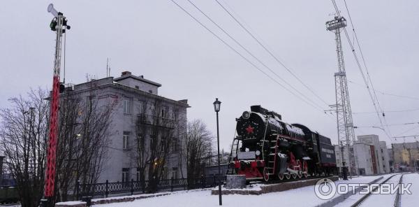 Паровоз-памятник