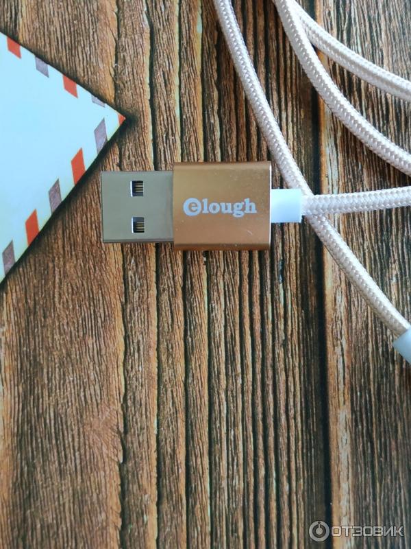 Магнитный USB-кабель eLough для зарядки телефона фото