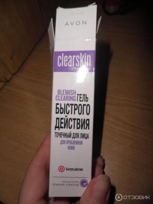 Гель быстрого действия Avon Clearskin Blemish Clearing фото