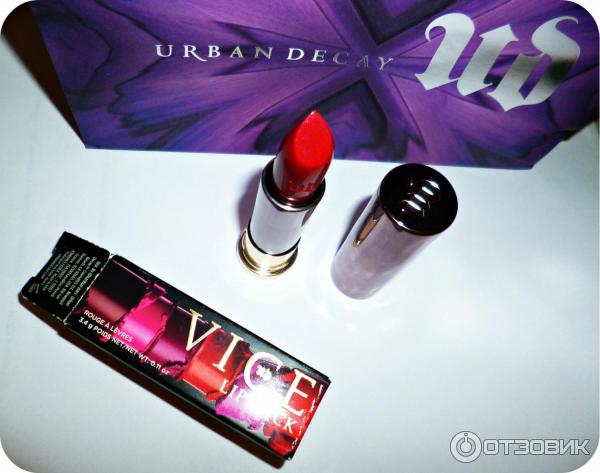 Губная помада Urban Decay Vice Lipstick фото