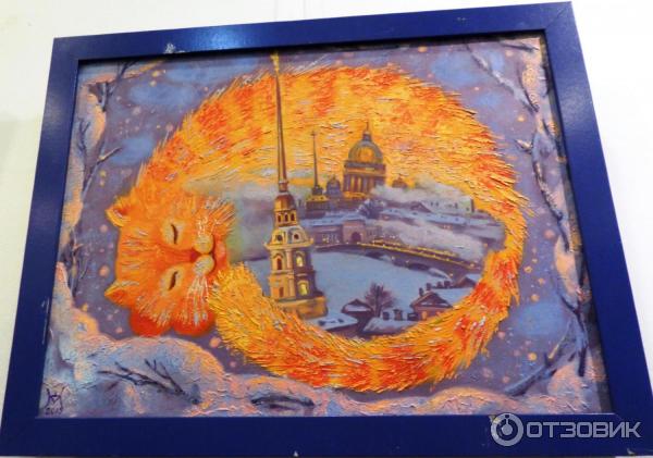 Выставка Теплые коты в библиотеке Гоголя (Россия, Санкт-Петербург) фото