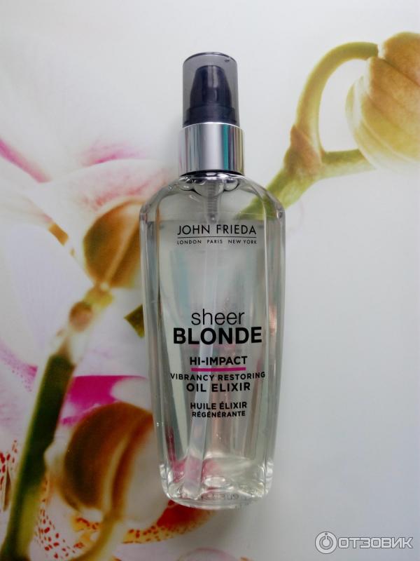 Масло для волос John Frieda Sheer Blonde фото