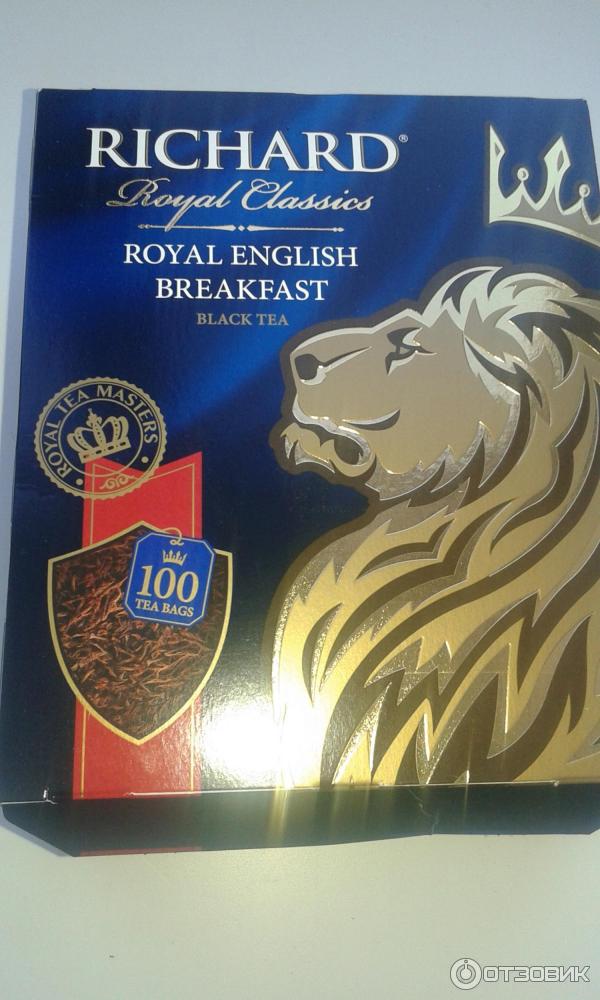 Чай черный Richard Royal English Breakfast фото