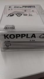 Зарядное устройство Ikea Копла 3 USB фото