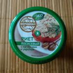 Риет из лосося с каперсами и укропом Меридиан-Эко фото