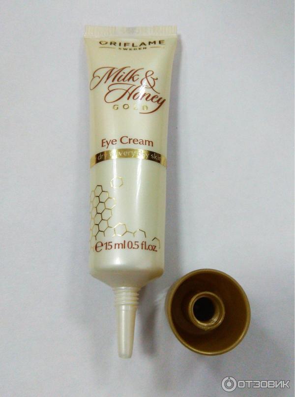 Крем для век Oriflame Milk&Honey Gold фото