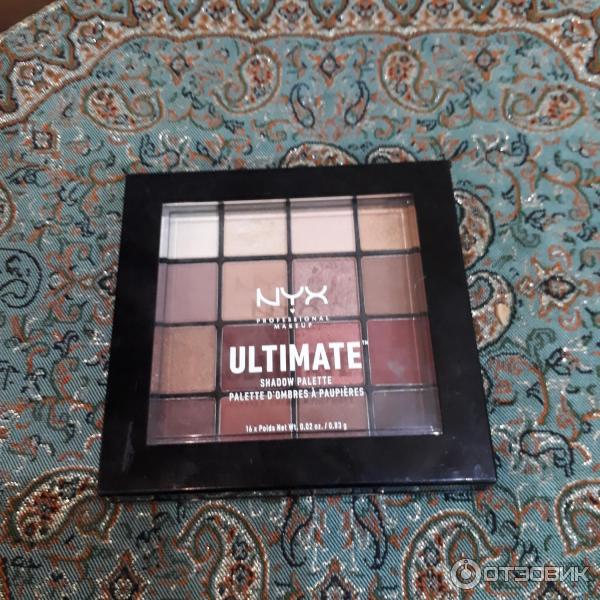 Палетка теней для век NYX Ultimate Shadow Palette - Warm Neutrals фото