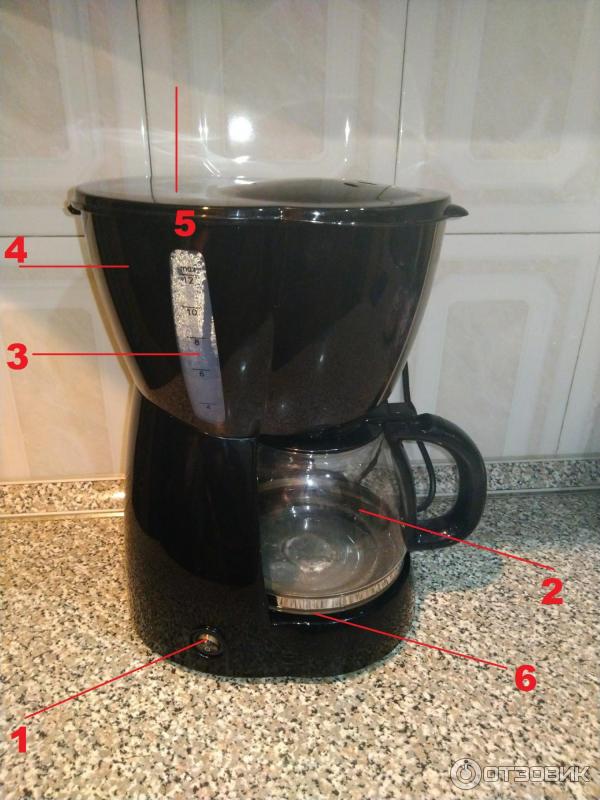 Кофеварка Vitek VT-1503 ВК фото