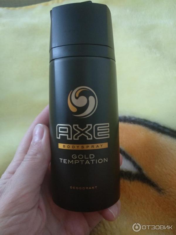 Дезодорант аэрозоль Axe bodyspray Gold Temptation фото