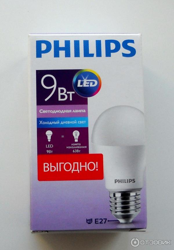 светодиодная лампа philips led