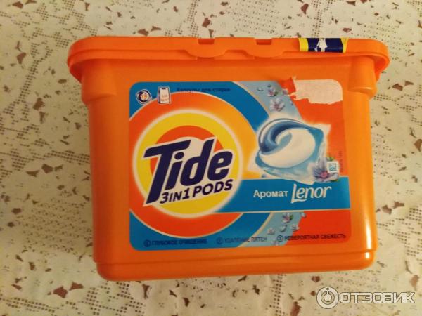 Капсулы для стирки Tide 3in1 Альпийская свежесть фото