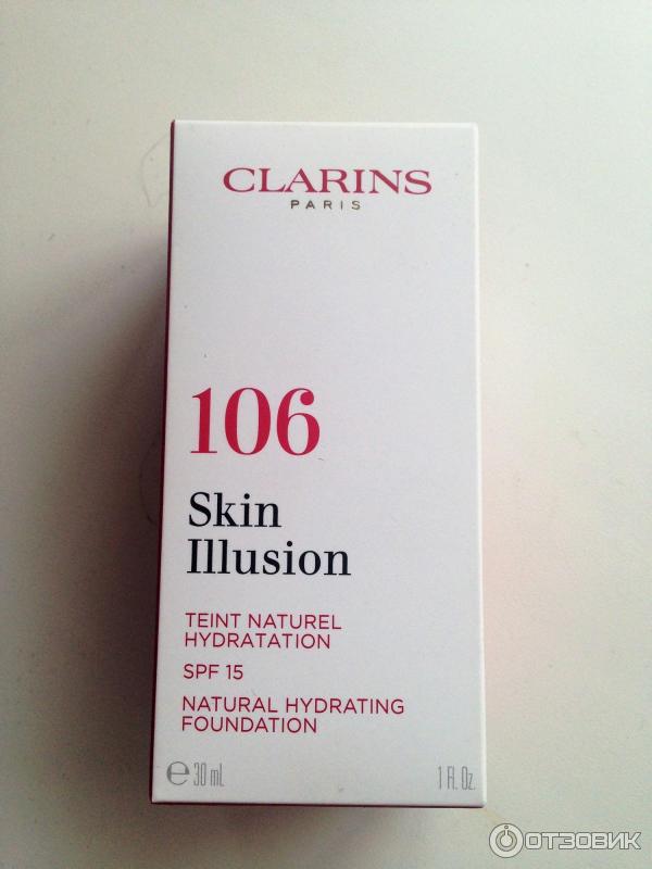 Тональный крем Clarins Skin Illusion фото